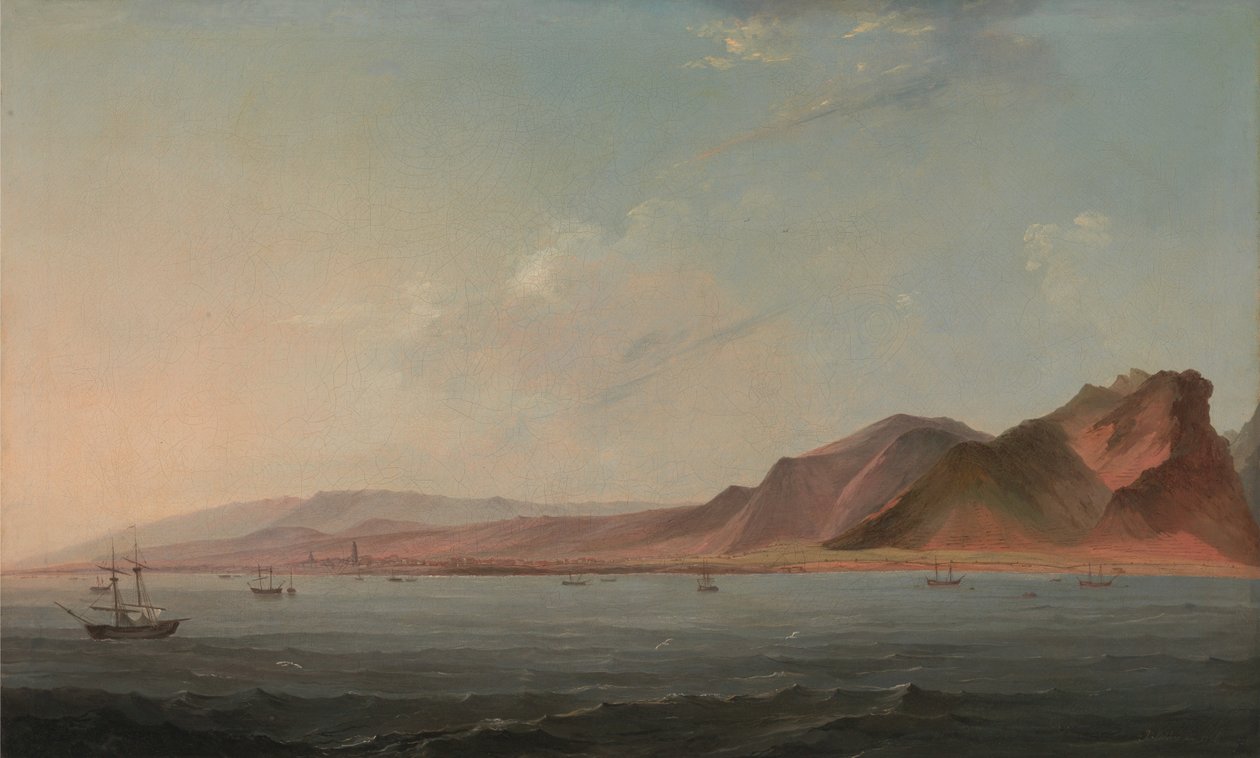 Widok na Santa Cruz, Teneryfa autorstwa John Webber