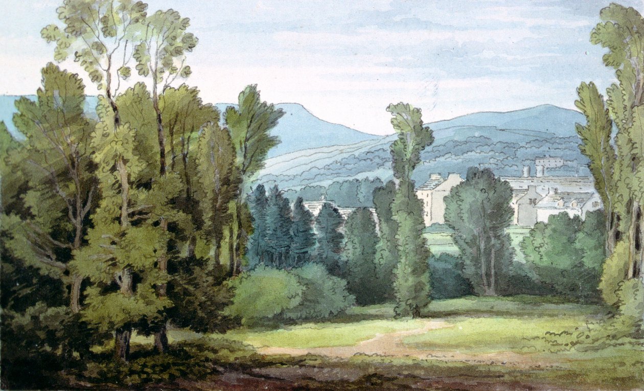 Dulverton, Somerset, 1800 autorstwa John White Abbott