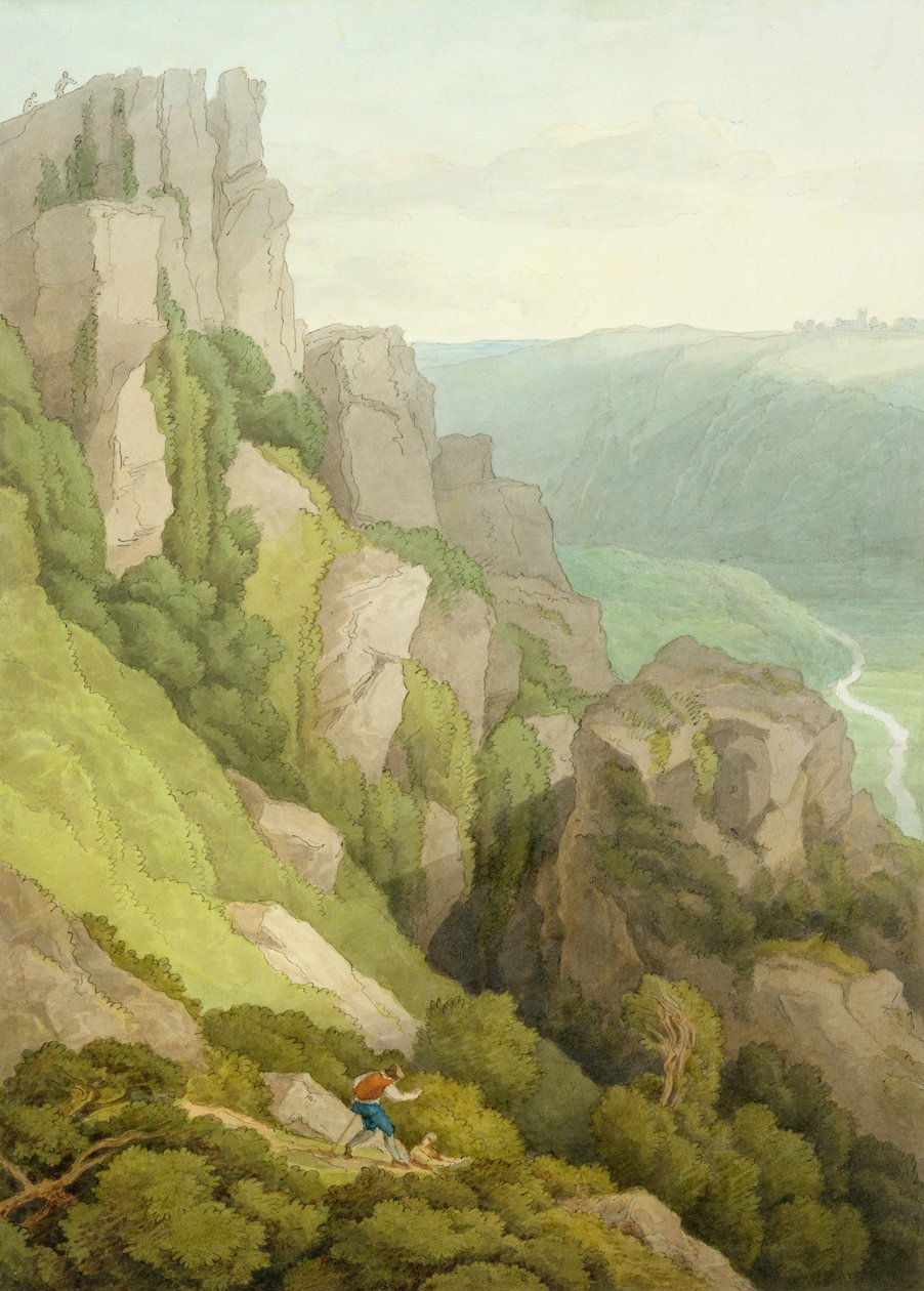 Skały Morwella autorstwa John White Abbott