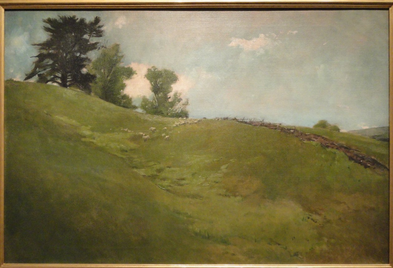 Krajobraz, Kornwalia, NH autorstwa John White Alexander