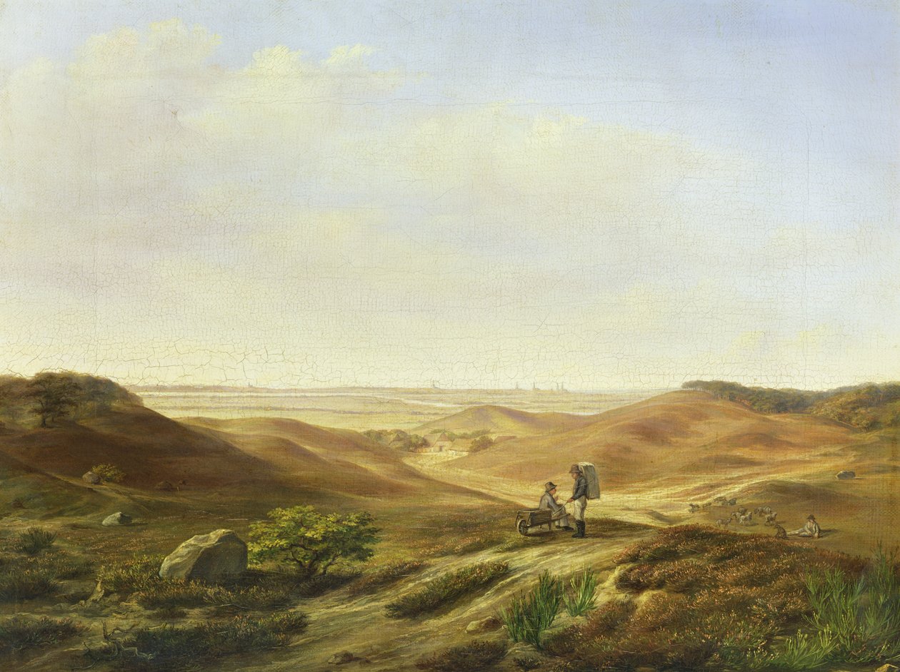 Krajobraz, 1835 autorstwa John Wilhelm David Bantelmann