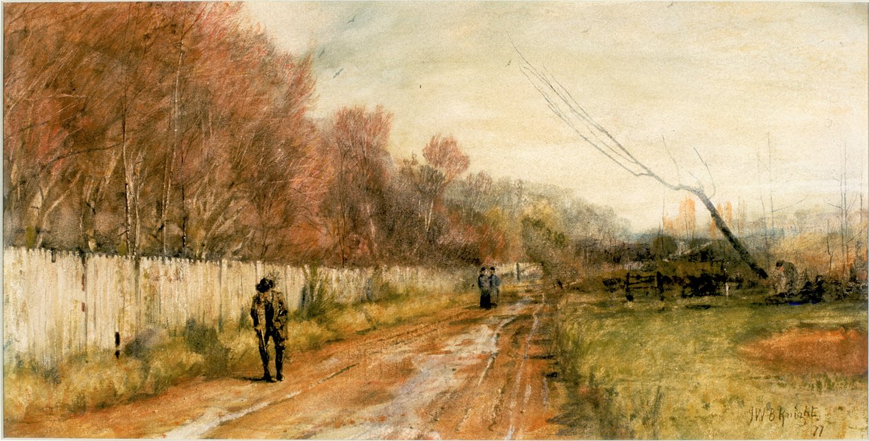 Jesienny krajobraz (kolor nadwozia) autorstwa John William Buxton Knight