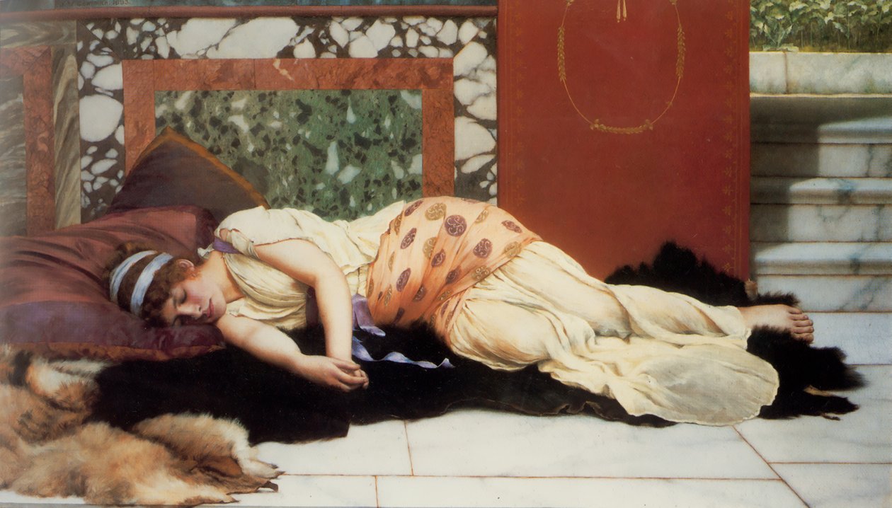 Endymiona autorstwa John William Godward
