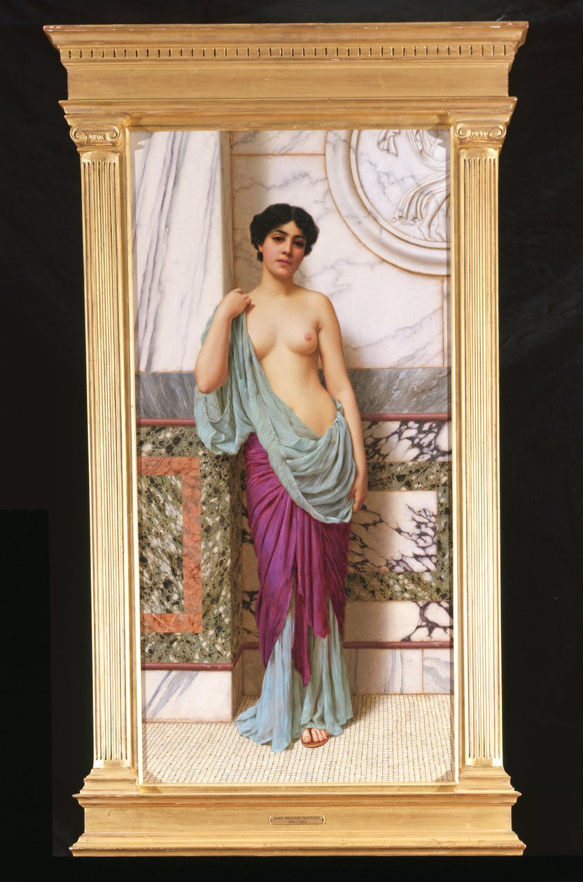 W tepidarium, 1909 autorstwa John William Godward