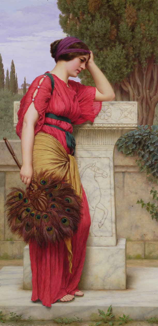 Rozważny autorstwa John William Godward
