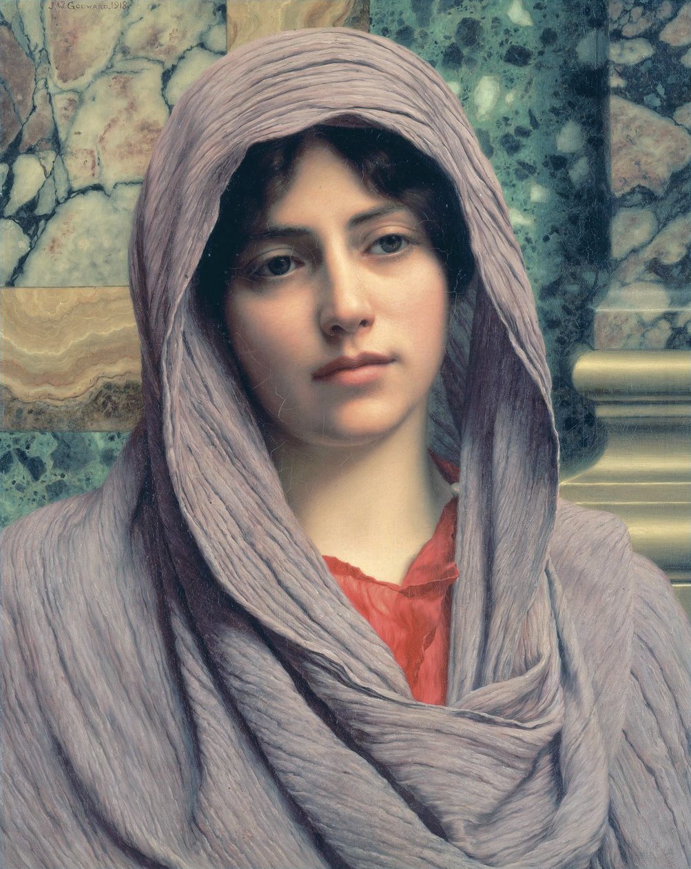 Nieznany obraz autorstwa John William Godward