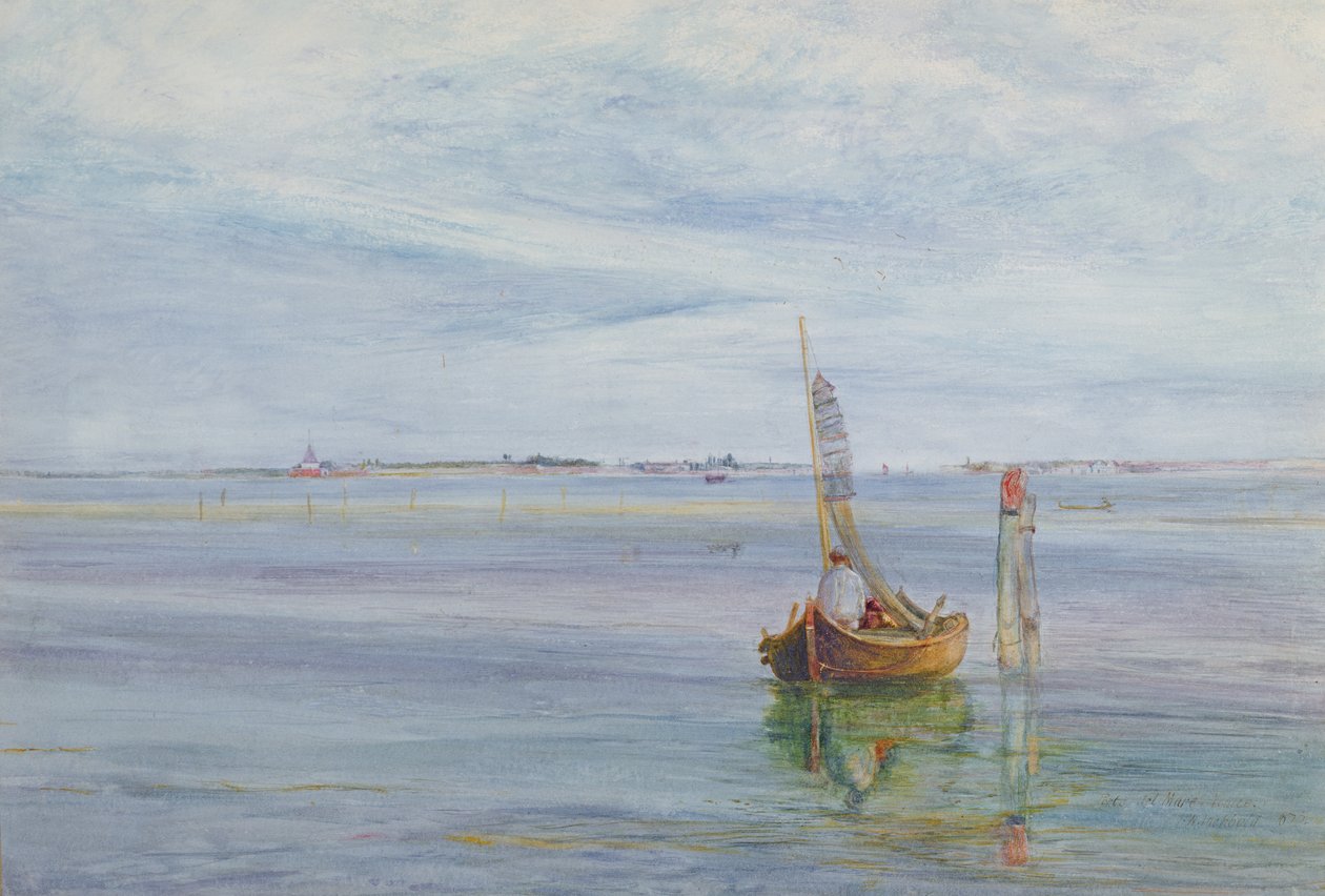 Brama Morska, Wenecja, 1873 autorstwa John William Inchbold