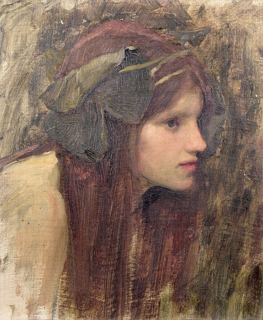 Studium dla najady autorstwa John William Waterhouse