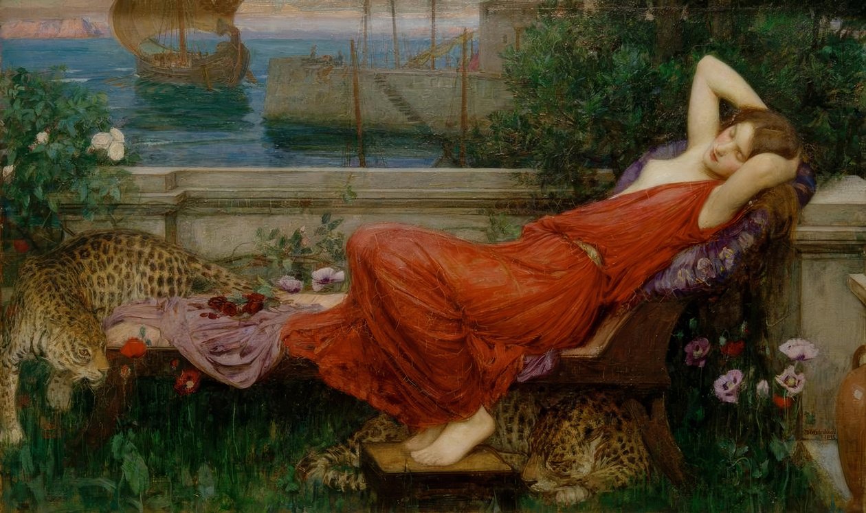 Ariadna autorstwa John William Waterhouse