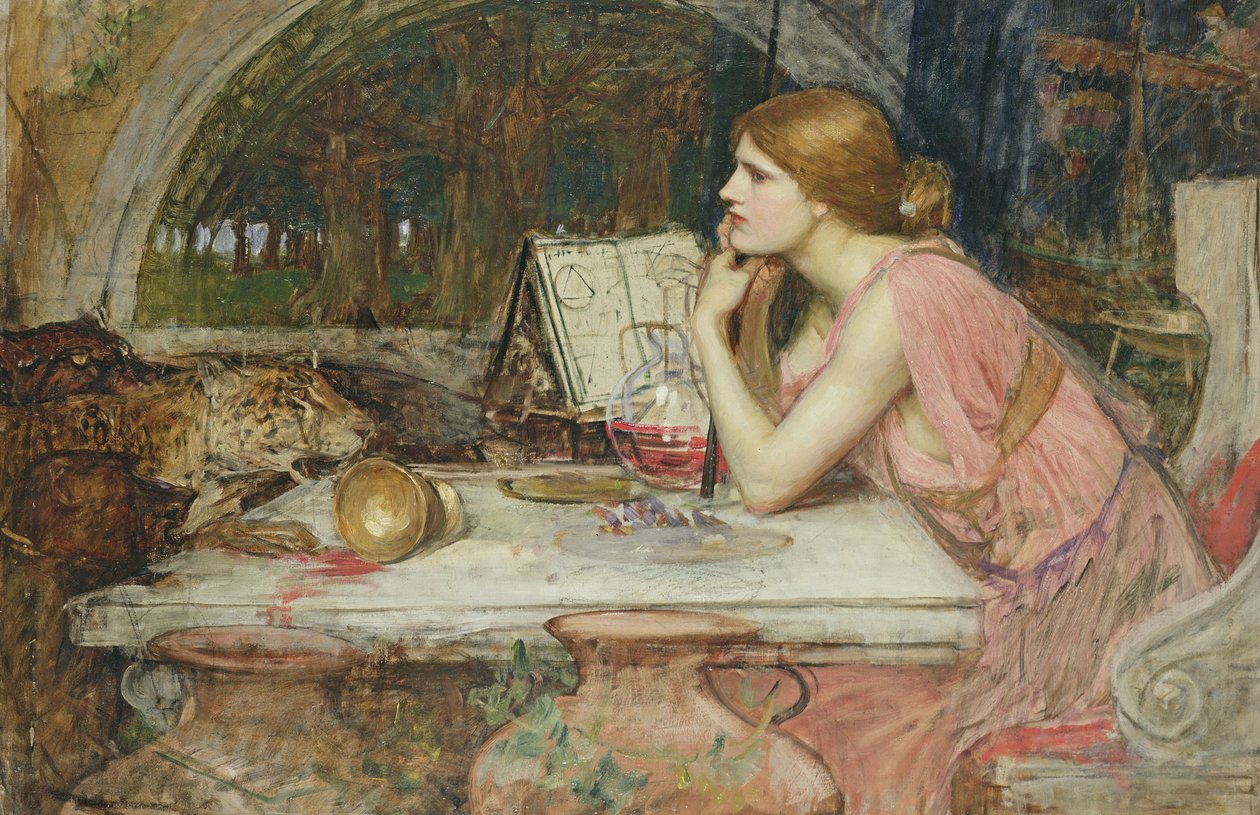Circe (Czarodziejka) 1911 autorstwa John William Waterhouse