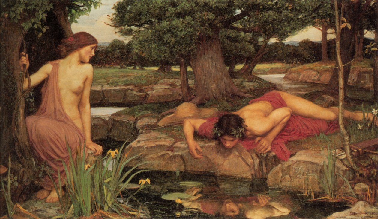 Echo i Narcyz autorstwa John William Waterhouse