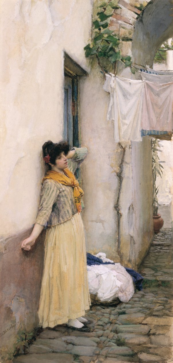 Italian Girl autorstwa John William Waterhouse