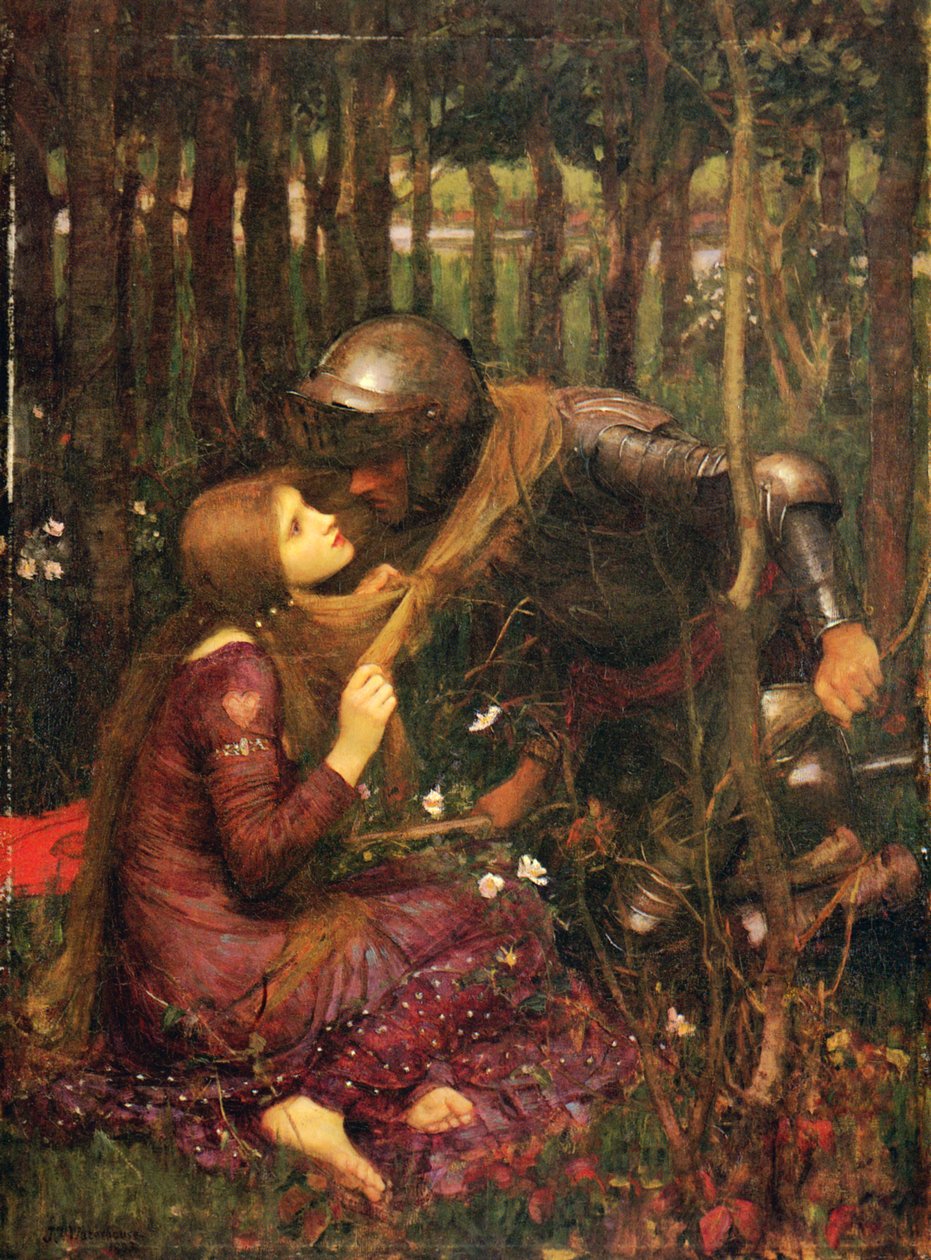 Piękna pani bez litości autorstwa John William Waterhouse