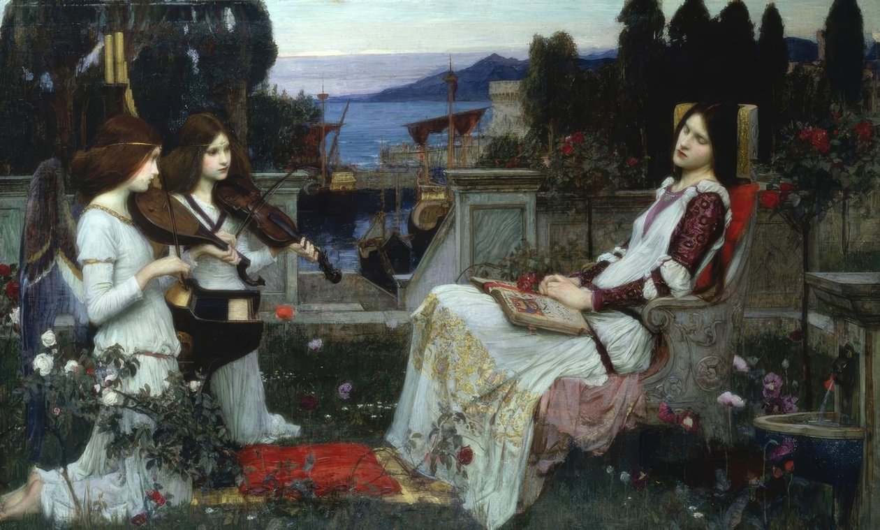 Św. Cecylii autorstwa John William Waterhouse