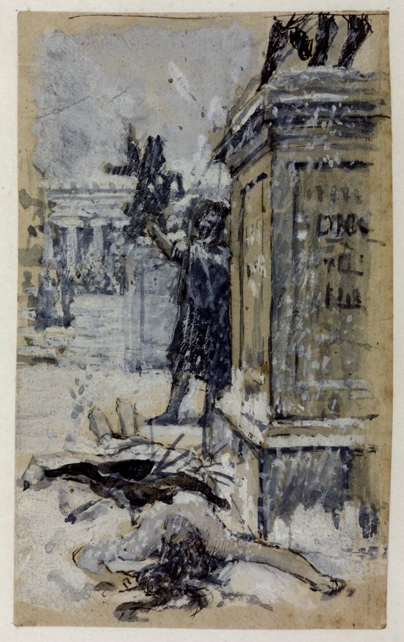 Studium dla św. Eulalii autorstwa John William Waterhouse