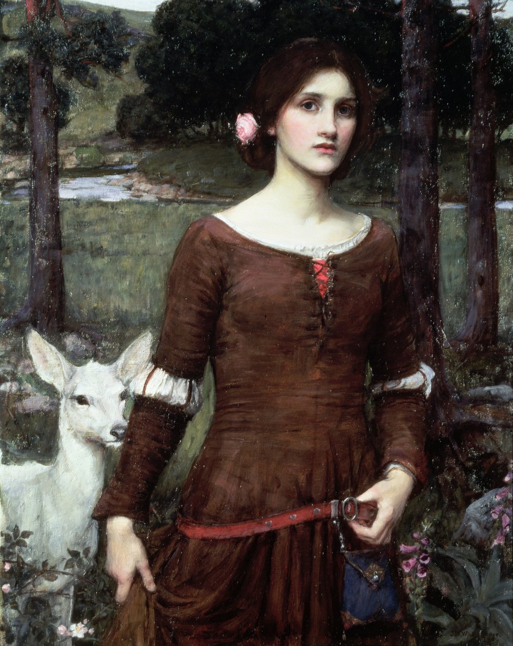Pani Klara, 1900 autorstwa John William Waterhouse