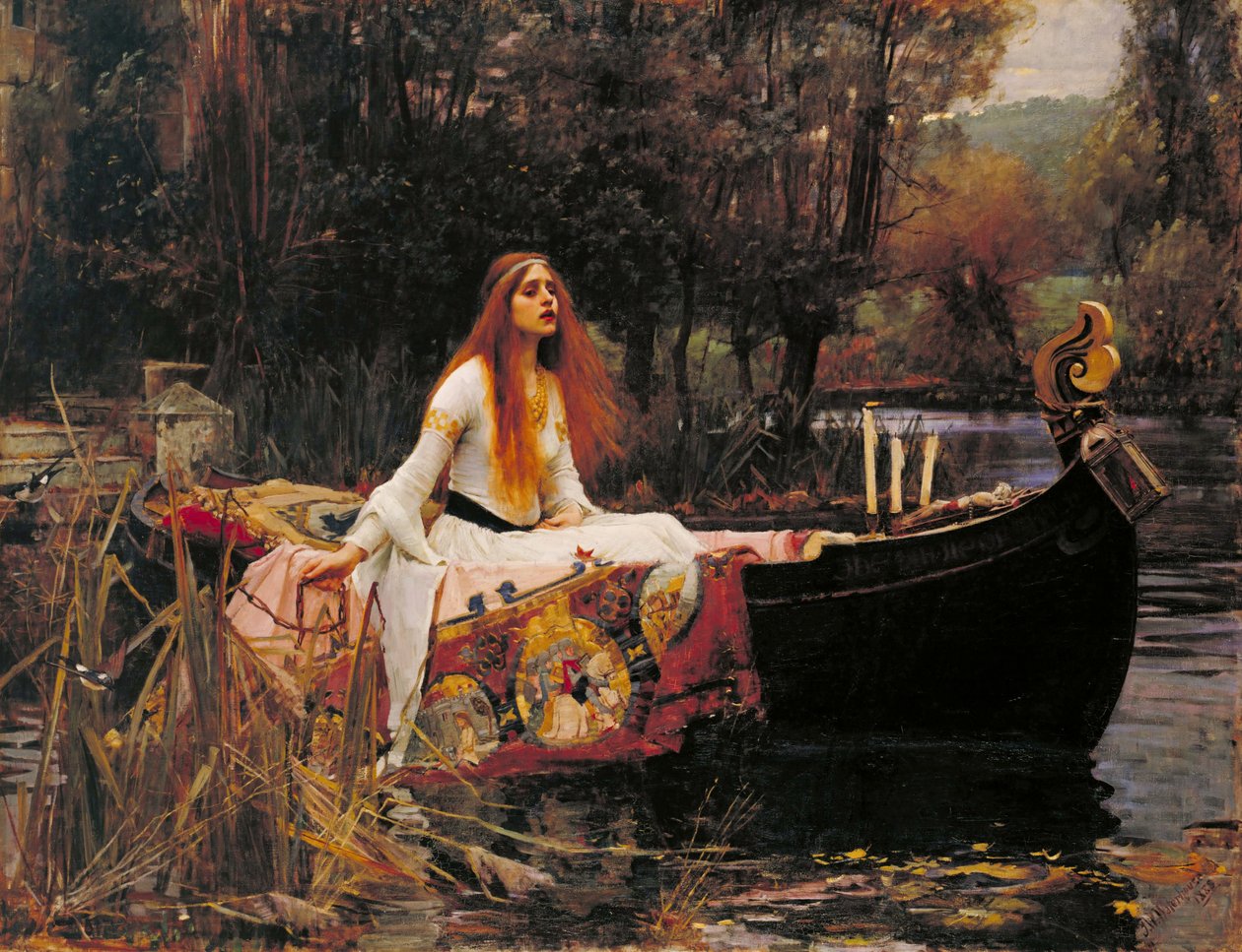 Pani Shalott autorstwa John William Waterhouse