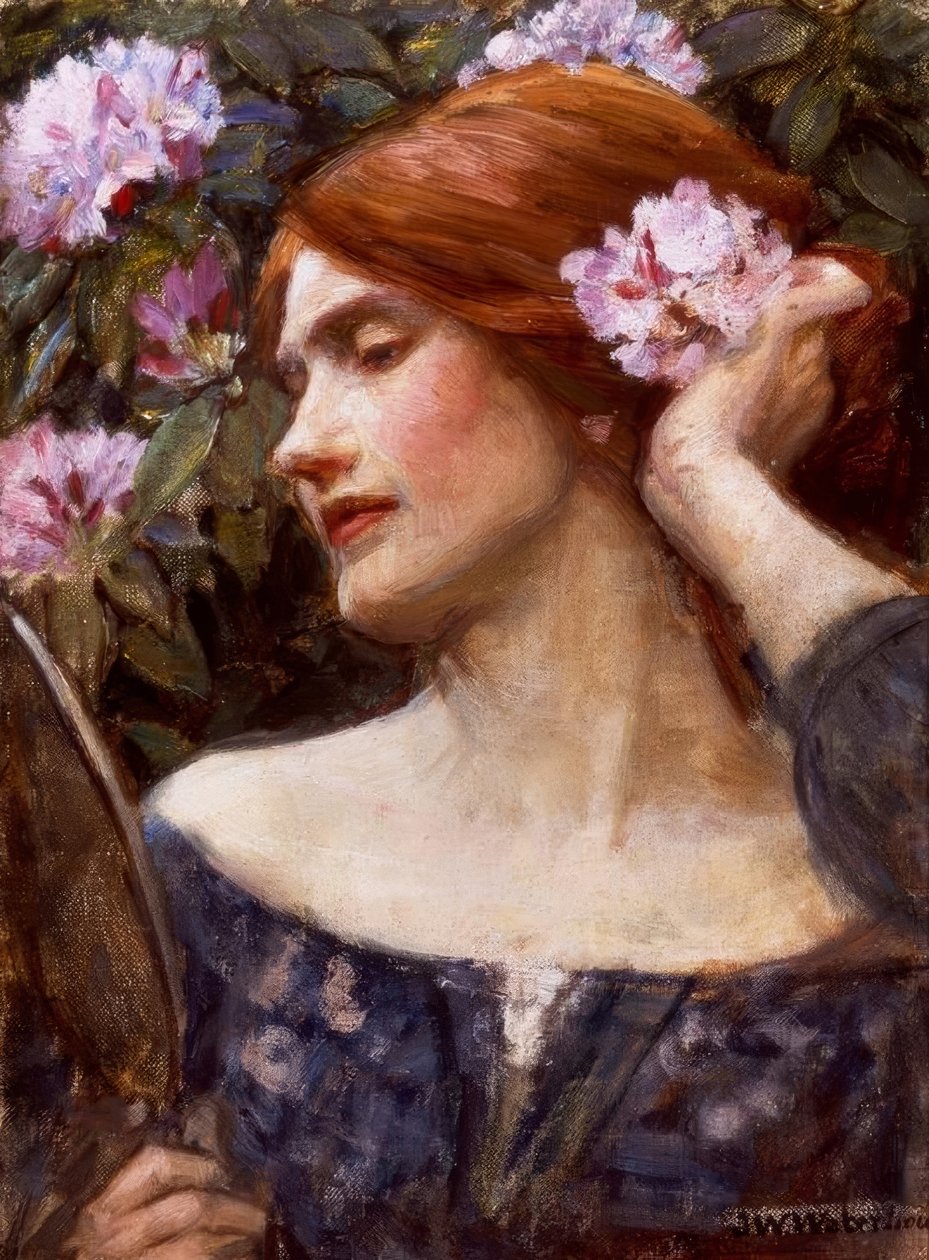 próżność autorstwa John William Waterhouse