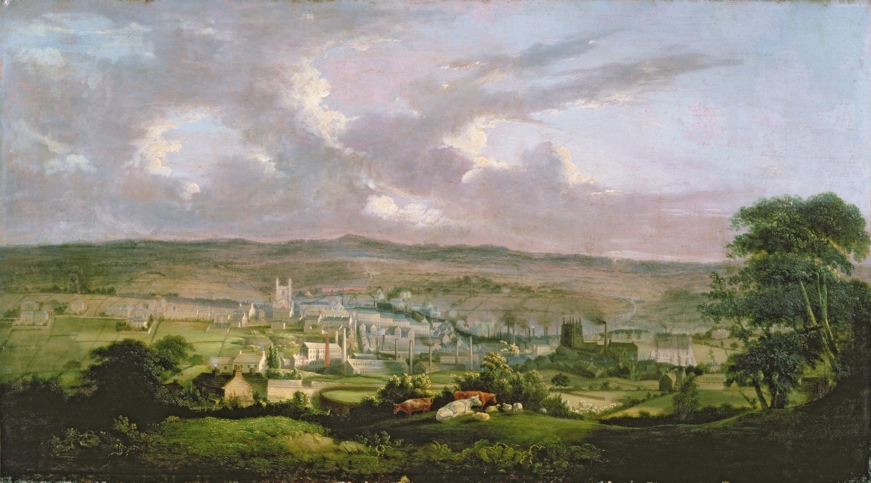 Bradford, 1825-33 autorstwa John Wilson Anderson