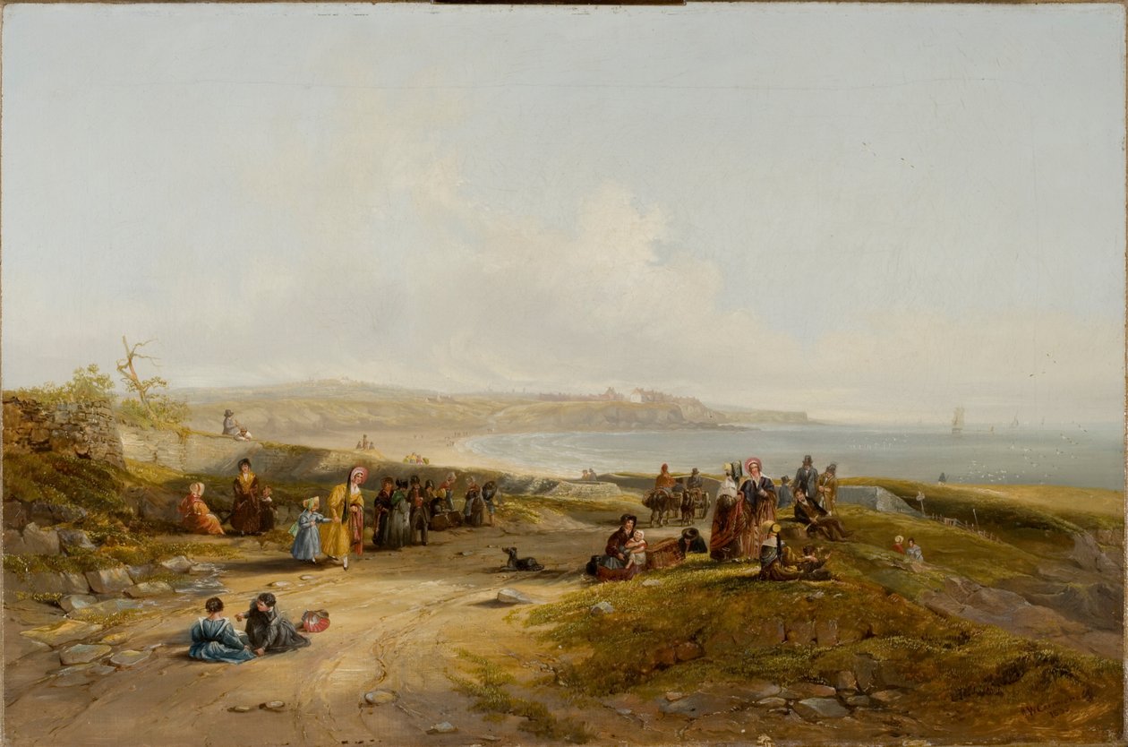 Cullercoats z Tynemouth autorstwa John Wilson Carmichael