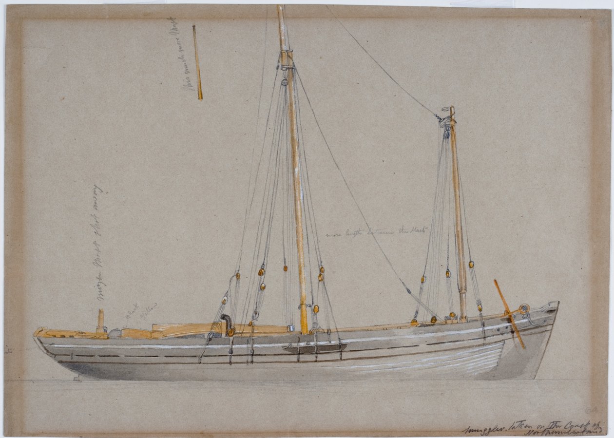 Przemytnik (kolor nadwozia) autorstwa John Wilson Carmichael