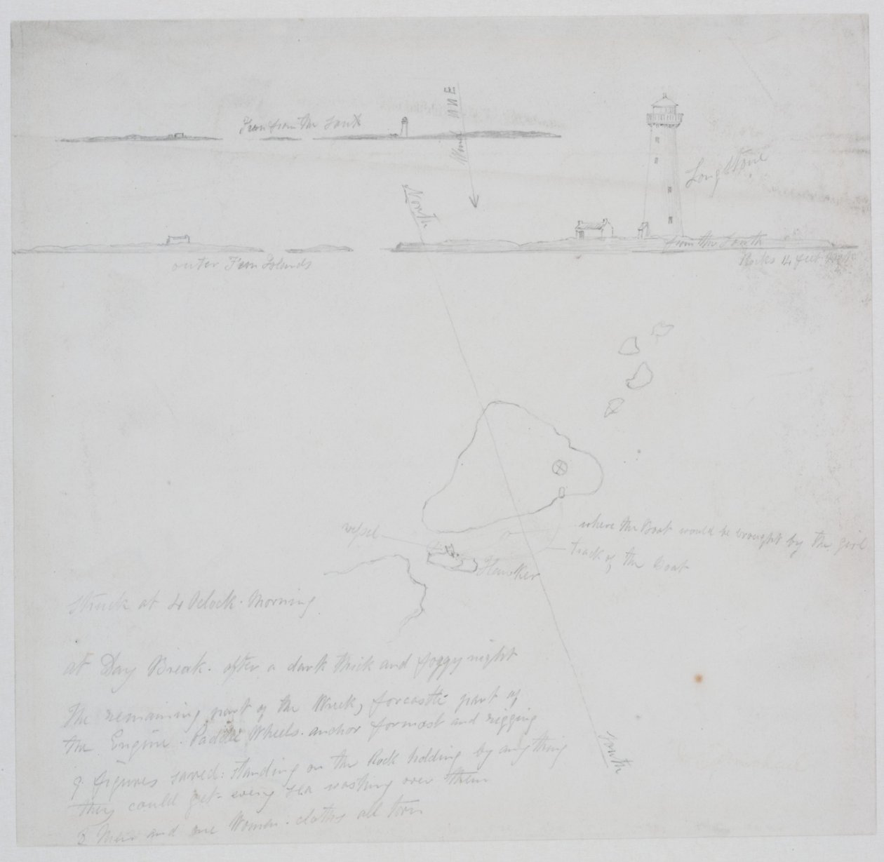 Studium do Sceny Eksploatacji Grace Darling autorstwa John Wilson Carmichael