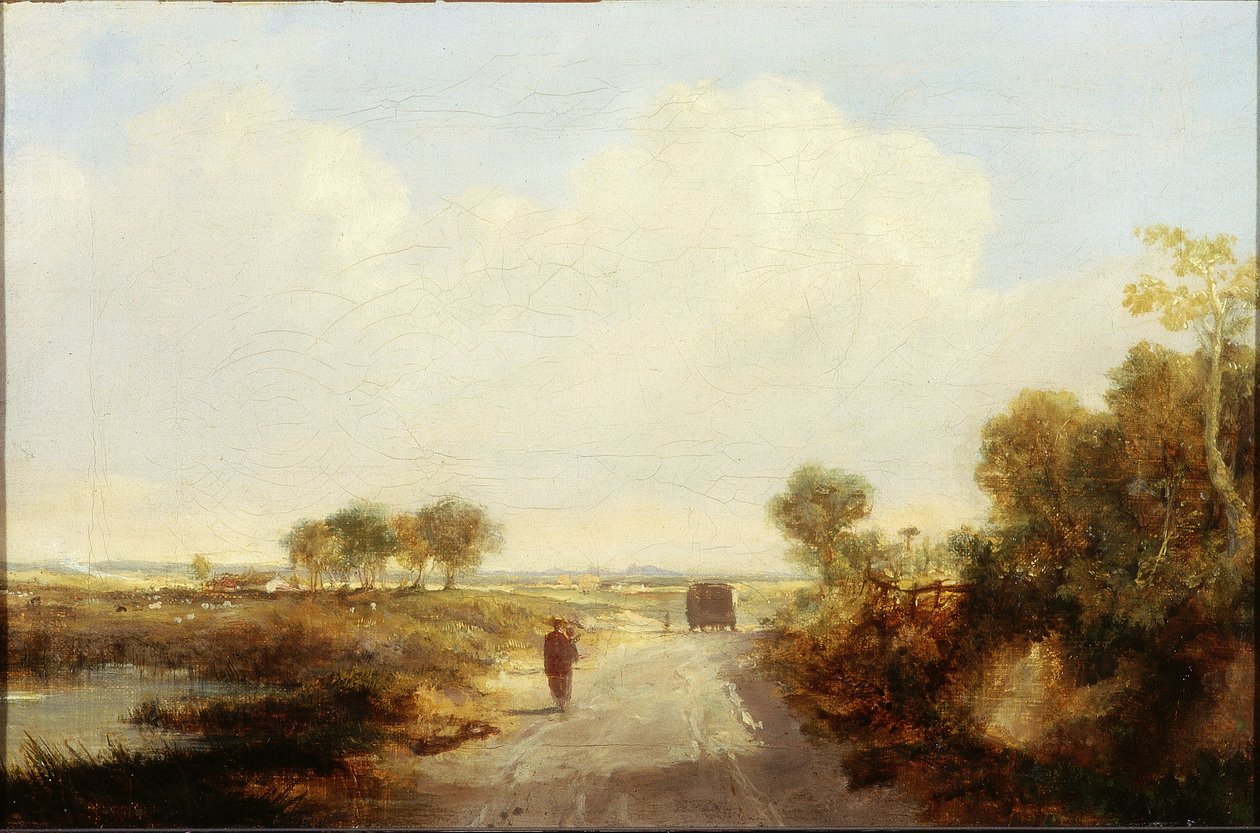 Edynburg z Ratho autorstwa John Wilson Ewbank