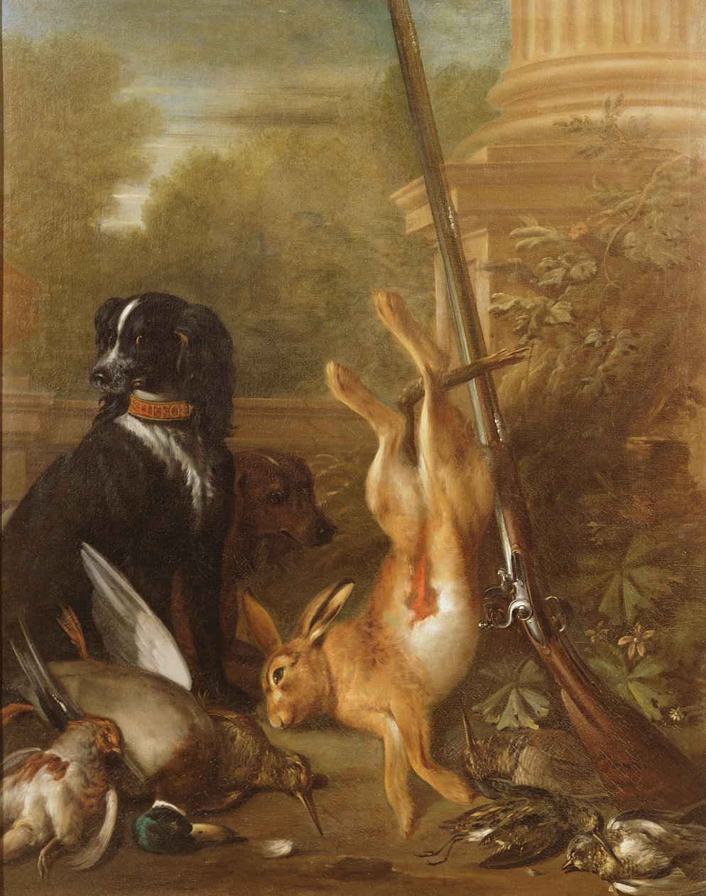 Martwa natura z gry autorstwa John Wootton