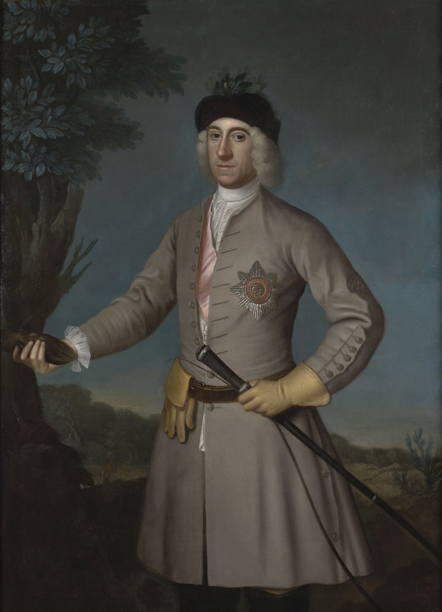 Portret Johna Campbella, 3. hrabiego Breadalbane i Holandii (1696-1782) autorstwa John Wootton