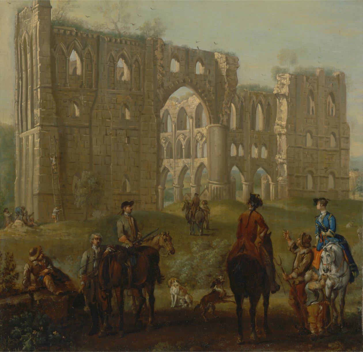Opactwo Rievaulx autorstwa John Wootton