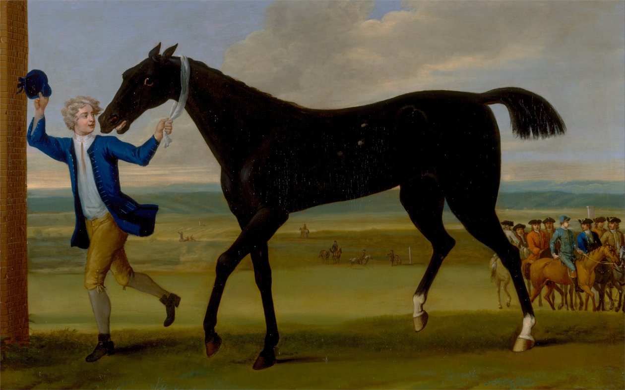 Książę Rutlands Bonny Black autorstwa John Wootton