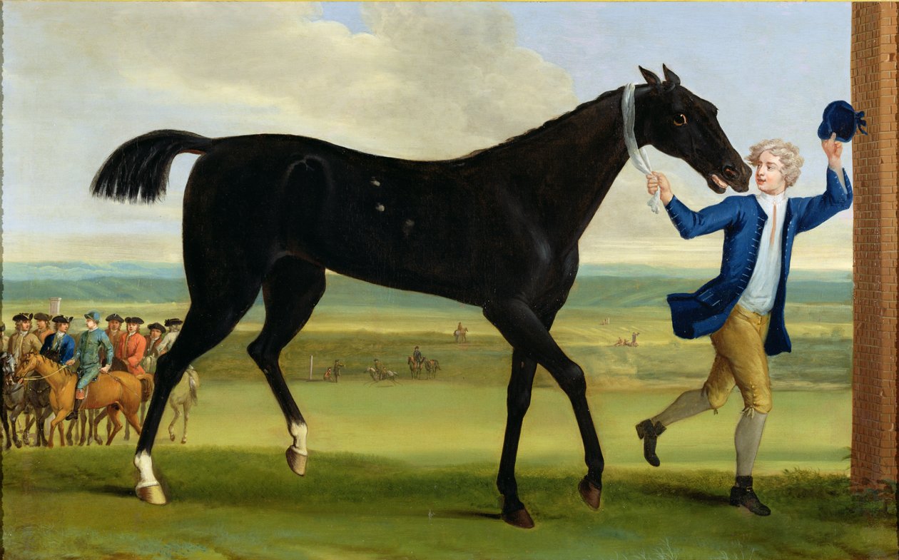 „Bonny Black” księcia Rutland, ok. 1720 r. autorstwa John Wootton