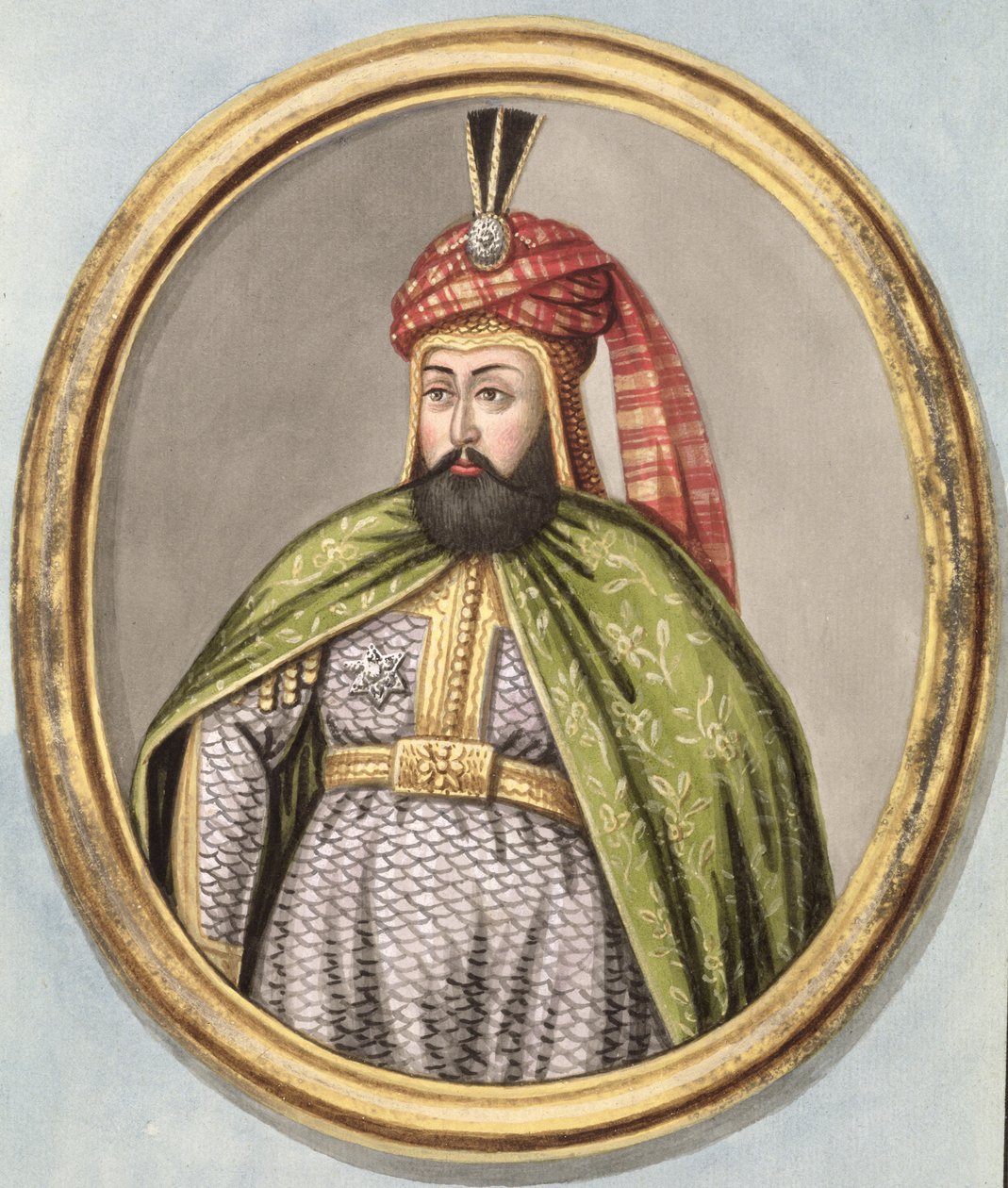 Amurath (Murad) IV (1612-40) Sułtan 1623-40, z „Seria portretów cesarzy Turcji”, 1808 autorstwa John Young