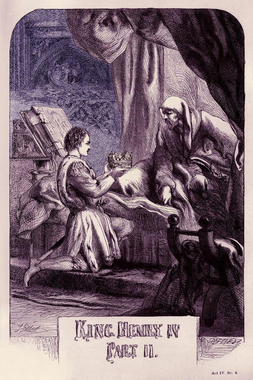 Król Henryk IV autorstwa John (after) Gilbert