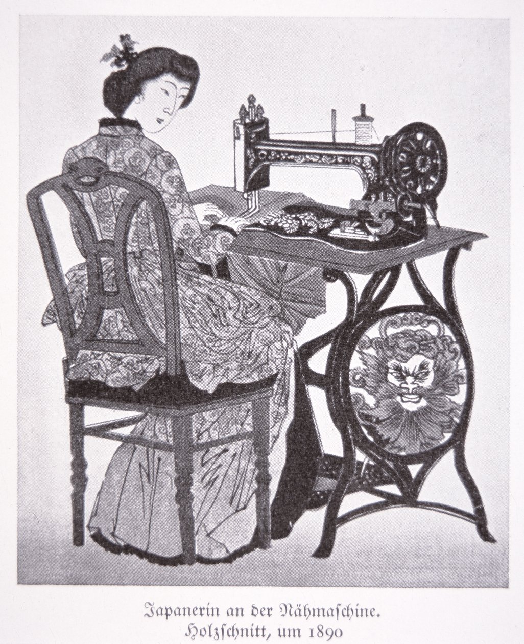 Japońska maszyna do szycia autorstwa Walter Charles Mills