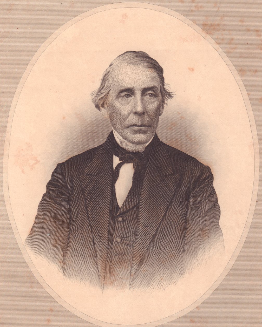 Portret amerykańskiego duchownego metodysty Johna Price