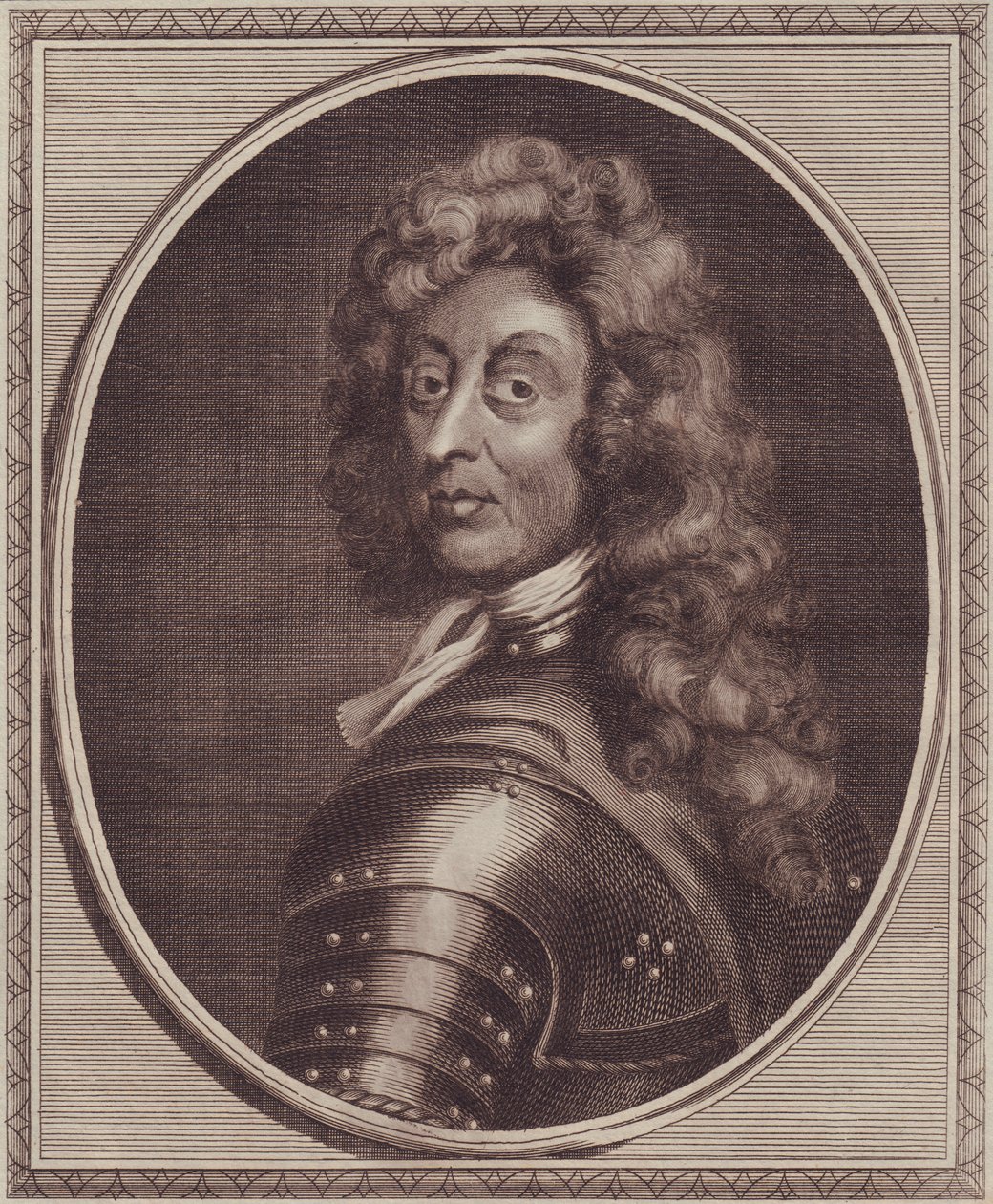 Portret niemieckiego generała Friedricha Hermanna autorstwa Walter Charles Mills