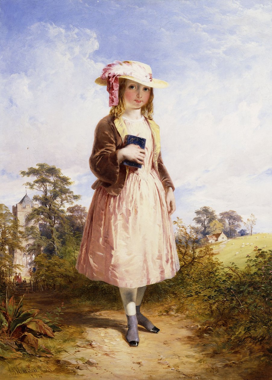 Pochodzący z Kościoła, 1834 autorstwa John Adam P. Houston