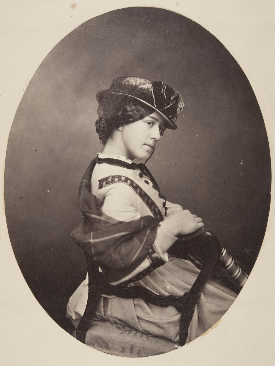 Niezidentyfikowana kobieta, 1865 autorstwa John Adamson