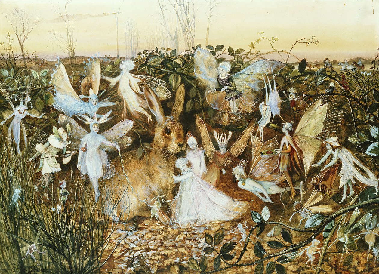 Wróżka Zmierzchu autorstwa John Anster Fitzgerald
