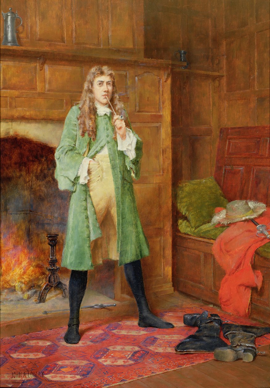 Dashing Cavalier (jeden z pary, patrz także 59352) autorstwa John Arthur Lomax