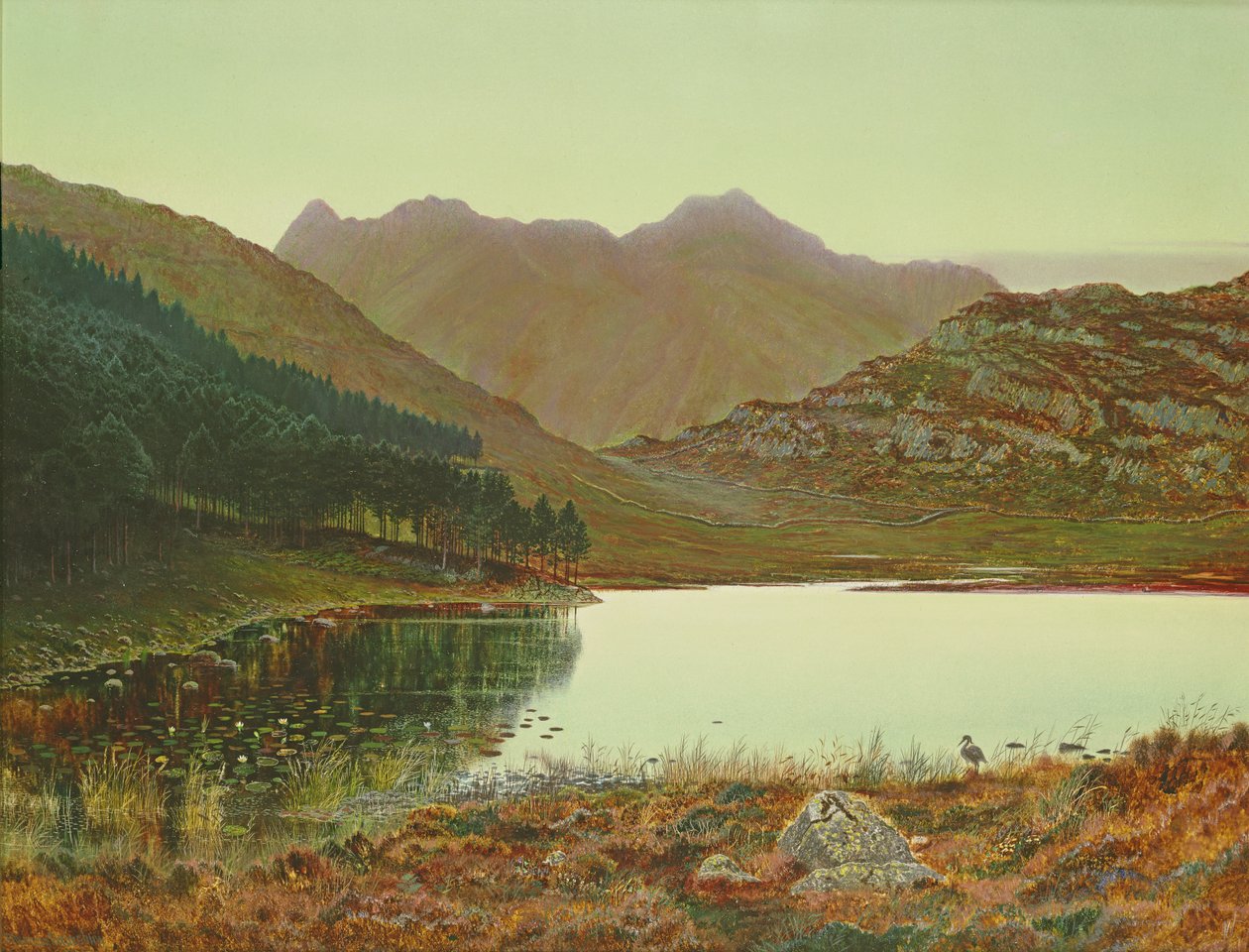 Blea Tarn autorstwa John Atkinson Grimshaw