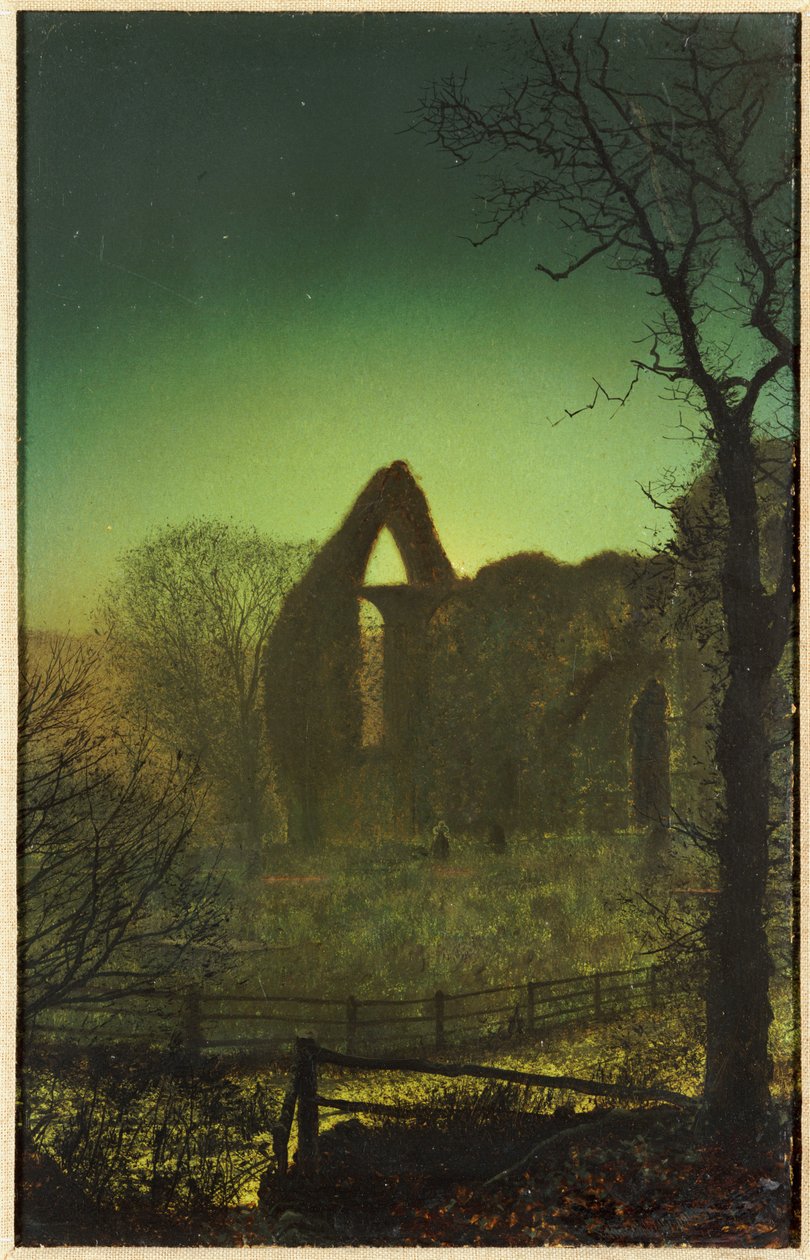 Opactwo Bolton autorstwa John Atkinson Grimshaw