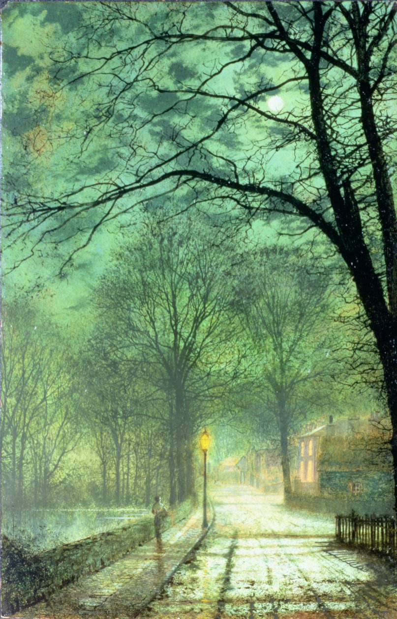 Bonchurch, Ventnor, Isle of Wight (plansza) autorstwa John Atkinson Grimshaw