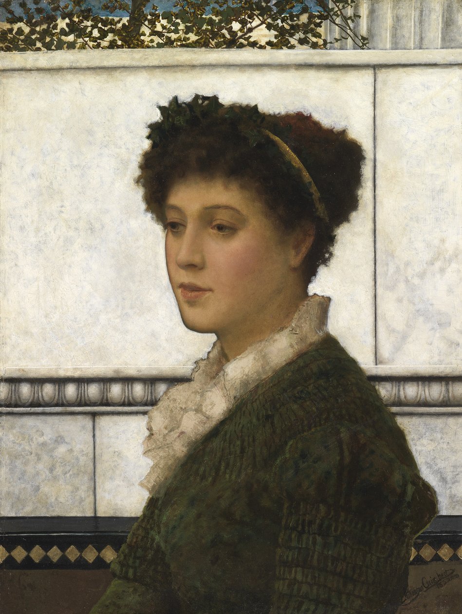Brunetta, 1882 r. autorstwa John Atkinson Grimshaw