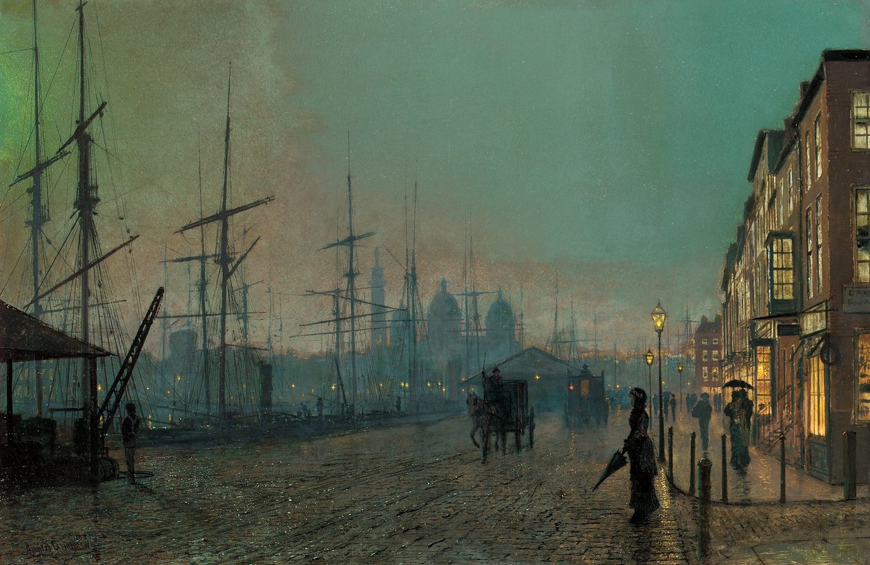 Port Humber, 1881 r. autorstwa John Atkinson Grimshaw