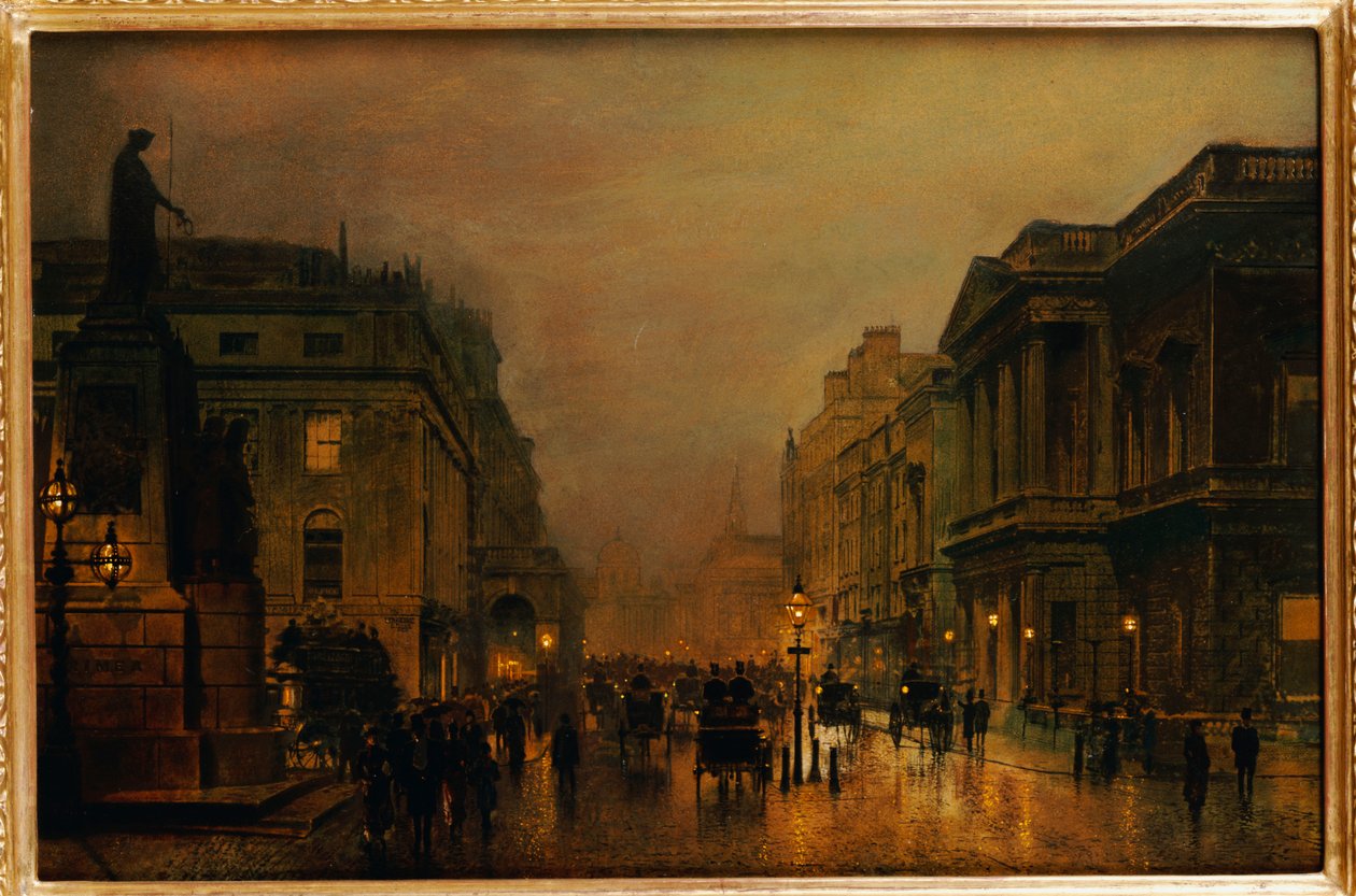 Pall Mall autorstwa John Atkinson Grimshaw