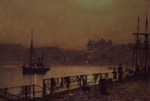 Scarborough autorstwa John Atkinson Grimshaw