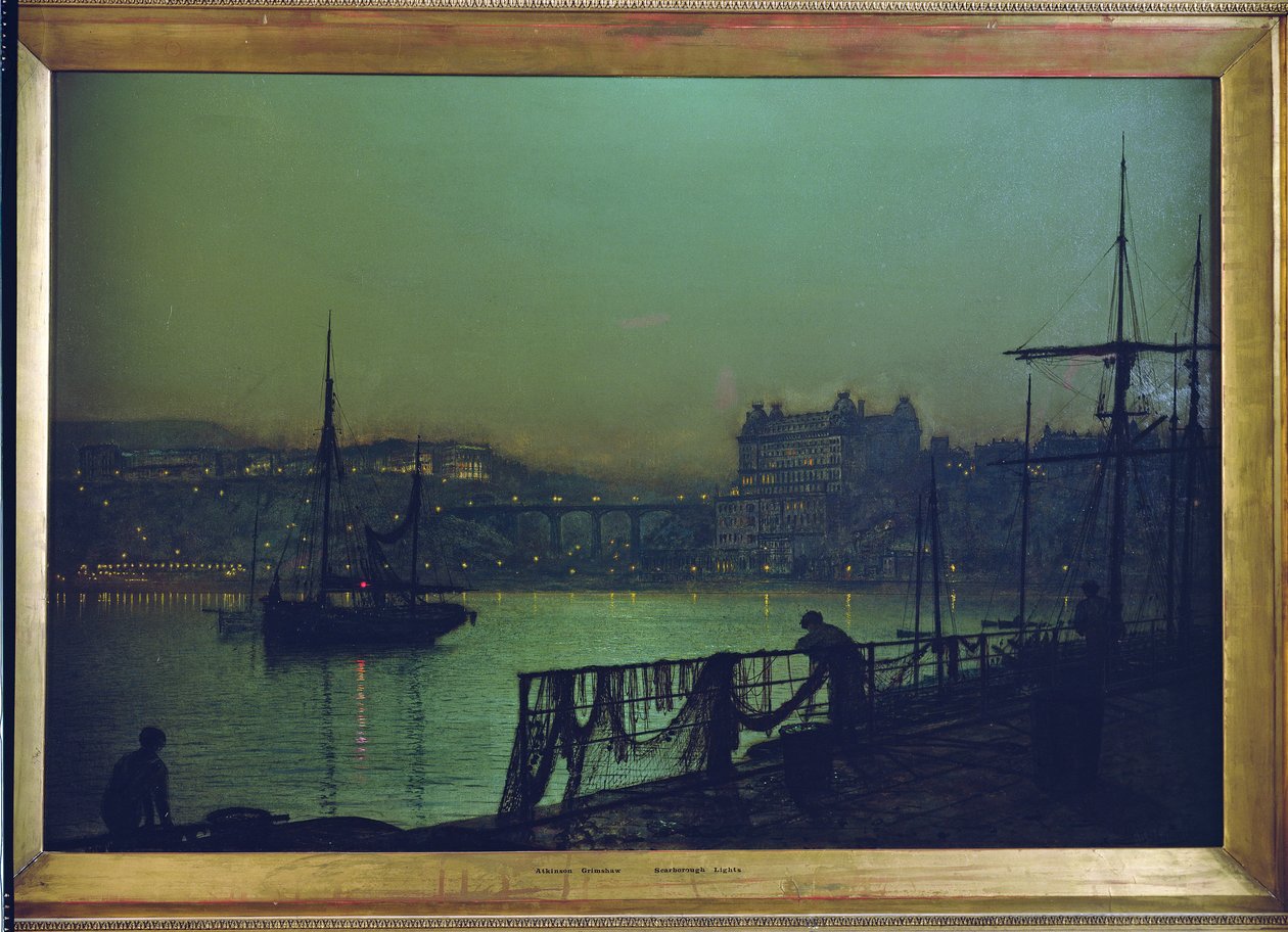 Scarborough: Światła autorstwa John Atkinson Grimshaw