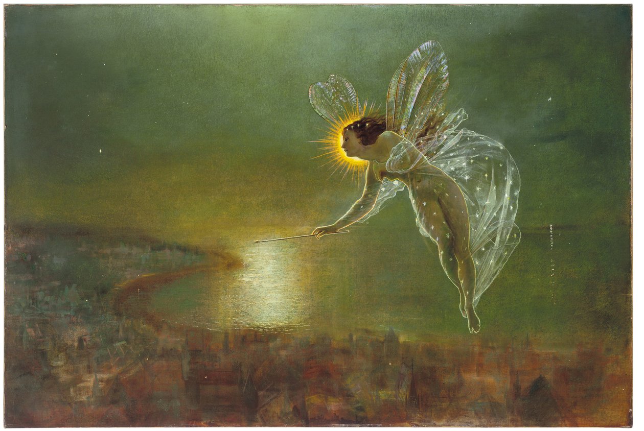 Duch Nocy, 1879 autorstwa John Atkinson Grimshaw